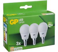 3 GP LED-Lampen Deco Mini Globe E14 4,9 W matt NUEVO