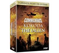 3 grands films de guerre - Coffret n° 1 : Commandos + Kokoda : Le 39ème bataillon + The Fallen [Francia] [DVD]