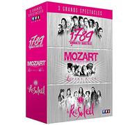3 grands spectacles : 1789, les amants de la Bastille + Mozart, l'opéra rock + Le Roi Soleil [DVD]