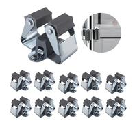 3-H Colgador de Escobas y Fregonas,Colgador de Escobas 20 Piezas, El Acero Tiene Un Espesor de 0,7 Mm En Lugar de 0,5 Mm y Una Mayor Resistencia,Soporte Escobas Pared Baño, Garaje y Jardín Hogar(20)