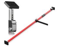 3-H Puntal Extensible Ajustable con Barra Estabilizadora, 1 Pieza (148-280cm), para Coches, Camionetas Pickup, SUV, Camiones y Remolques (Rojo)
