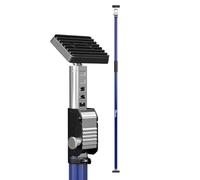 3-H Puntales Extensibles Reforzado 1 Pieza, Puntales Telescopicos 160-290cm, Tensor Soporte Puerta Techo, Carga 50KG, Soporte Telescopico para Construcción Obras (Azul Oscuro)
