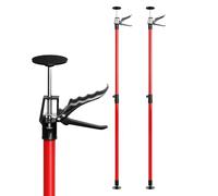 3-H Puntales Extensibles Reforzados 2 Piezas, 115-290cm Puntal Telescopico Extensible Acero Robusto Carga 50KG Puntales de Obra Ajustable Puntal Expansion Telescopico para Techo Construcción Obras