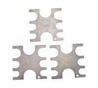3 herramientas de crimpado PEX para tubos de 3/8 pulgadas con medidor Go No-Go para confirmar la compresión de crimpado en accesorios de fontanería PEX y anillo de cobre