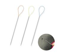 3 herramientas Snag Nab It, enhebradores de agujas para coser a mano, agujas de acolchado para acolchado a mano, agujas de coser grandes para coser a mano