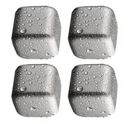 3 hieleras de acero reutilizables que no se derriten para cócteles y cubitos de hielo de vino