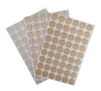 3 Hojas Tornillo Impermeable Cubre Orificios Antideslizantes Pegatinas Decorativas, engomada del Agujero de Tapa de Tornillo de Mesa Auto-Adhesivas de Mesa a Prueba de Polvo de 21mm (A)