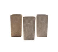 3 humidificadores de aire de cerámica - evaporador del radiador para humidificar el aire de la habitación - evaporador de agua con gancho - evaporador de calefacción radiador (Gris)