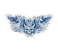 3 Imágenes Grandes Jugo De Hierbas Tatuaje Pegatina Alas Últimos 15 Días Pecho Espalda Plantatatuaje Temporal Calcomanía De Tatuaje Tatuaje Falso