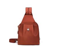 3 in 1 Anti-Theft Travel Tote Bag, Convertible Commuter Bag Waterproof 2-Way Women Men Crossbody/Shoulder Bags (Orange-Red)