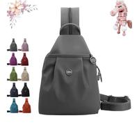 3 in 1 Anti-Theft Travel Tote Bag, Waterproof 2-Way Commuter & Travel Shoulder Bag,Large Capacity Oxford Convertible Shoulder Travel Bag, Waterproof Tote Bag with Zip for Women (Grey)