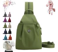 3 in 1 Anti-Theft Travel Tote Bag, Waterproof 2-Way Commuter & Travel Shoulder Bag,Large Capacity Oxford Convertible Shoulder Travel Bag, Waterproof Tote Bag with Zip for Women (Green)