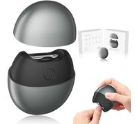 3 in 1 Automatic Electric Nail Clipper 2-Speed Adjustment with LED Light and Nail Storage, Rechargeable and Quiet Trimmer for Seniors Adults, Toenail and Fingernail Grooming (Black)