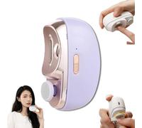 3 in 1 Automatic Electric Nail Clipper,2025 New Electric Toe Nail Clippers with Polishing,Nail Clippers for Seniors,3 in 1 Electric Nail Clipper,with 2 Adjustable Speeds,for Seniors Adults (Purple)