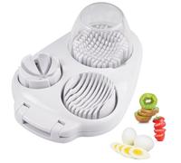 3 in 1 boiled egg, strawberry grape, 2025 new stainless steel diced egg, dishwasher safe, strawberry mushroom fruit