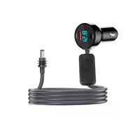 3 in 1 Car Charger for Starlink Dual USB Car Charger 12V-24V Cable Digital Voltmeter Waterproof ExtensionCable 9.8ft