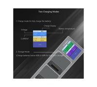 3 in 1 Charging Hub for 3 Battery Charger with Digital Display Screen USB Charging Cable