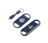 3-in-1 Cigar Accessories Tool Set Cigar V Cutter Puncher Double-blade Guillotine Cutter Gift for Cigar Smokers