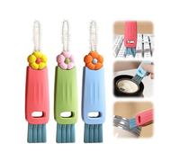 3 in 1 Cup Lid Cleaning Brush, 2024 New Crevice Cleaning Brush for Bottle Gap Tight Spaces Cup, 3pcs Multifunctional Cleaning Brush Portable Cup Lid C