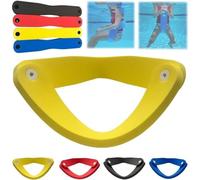 3-in-1 Foldable Water Recliner for Adults - No Inflation Needed Floating Chair for Pool, Lake & Beach - Portable Swim Seat with Stable Design, Compact & Lightweight(Yellow)