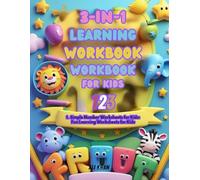 3-in-1 Fun Learning Workbook for Kids: Numbers, Animal Alphabet & Fruit Coloring | Writing, Reading & Creative Activities for Ages 3-6: Over 100 Pages ... | Early Learning, Tracing, and Coloring Fun