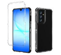3-in-1 Funda Protectora anticaídas Compatible con Samsung Galaxy A17 4G/5G SM-A176B / Galaxy A26 5G Funda para teléfono Black
