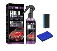 3 in 1 High Protection Quick Car Coating Spray,2025 New Scratch Nano Repair Spray,Ceramic C-oating Fortify Quick Coat Car Wax Polish,Multifunctional C-oating Renewal Agent,Coating Agent S-pray (3)