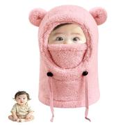 3 In 1 Kids Winter Balaclava Fleece Hats, Cozy All-In-One Winter Warm Hat for Kids, All-In-One Winter Warm Hat with Scarf and Mask (#06)