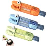 3-In-1 Multi-Function Gap Cleaner, Multifunctional Bottle Cleaning Brush, Lid Clean Brush, Home Kitchen Portable Cleaning Brush-Easy (Mix)