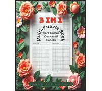 3 IN 1 Multi-Puzzles: A Fun and Relaxing Mix of Adventure Word Searches, Outdoor Crosswords & Sudoku for Teens, Adults and Seniors | 8.5×11 Inches | 184 Pages