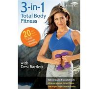 3-in-1 Total Body Fitness : Cardio Low Impact , Strength Sculpt and Tone Legs Arms Abs , Flexibility Yoga and Stretching