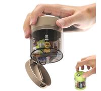 3-in-1 Travel Pill Organizer, 7-Day Portable Pill Box with Cutter and Labels, Compact Medicine Dispenser for Daily Medication, Vitamins, Fish Oil, and Supplements (D-Coffee)