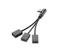 3 In 1 Usb Power Cord Usb Splitter Cable Data Cord for Usb Fans, Mice easter gift