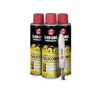 3-IN-ONE Profesional - Pack de 3 Lubricante de silicona 250ml en Spray + Multiherramienta - Pack 3