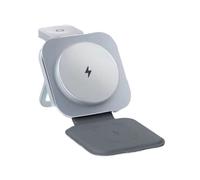 3 In1 Foldable Magnetic Wireless Charger Stand for for 12-15 for Watch 8/7/6 Airpods Charging Station B