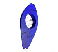 3-Inch Diesel Heater Tent Adapter Zipper Seal Plate(Blue) | Zipper integration, sealed port, prevents cold drafts, fits 3-inch ducts, easy install
