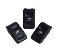 3 interruptores de control de ventana eléctrica de coche 191959855 para Golf MK2 1985-1989, para Polo 1994-1999, Seat Ibiza/Cordoba 1993-1999, construcción de plástico y metal para un control interior
