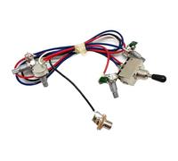 3 Interruptores Engranajes Volumen Tonos Control Mastura Cableado Guitarra Electric Guitarra Arnés Conjunto Guitarra Eléctrica Part