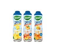 3 jarabes sin azúcar limón melocotón tropical 3X0.6L