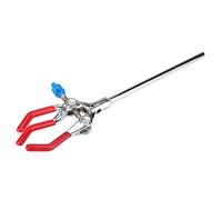 3 Jaw Lab Clamp | Zinc Alloy Retort Stand Holder for Condenser & Flask | - Equipment/Titration Table | 10.6in & 7.5in Sizes (l)