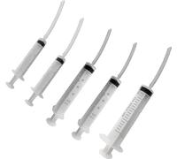 3 jeringas de alimentación para bebé, pájaros, cacatúas, periquitos, loros, mascotas (5 ml x 2 + 10 ml x 2 + 20 ml)