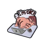 3. Joyería de metal ligera para atuendos diarios, fiestas y estilos creativos, accesorios temáticos multiusos de gatos, talla única, como se describe