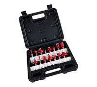 3. Juego de cortadores de enrutador de vástago de grado profesional de 1/4 pulgadas, carpintería de múltiples cuchillas para enrutadores eléctricos y tallado de madera y herramientas profesionales de