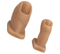 3. Juego De Dedos De Los Pies Artificiales Texturizados Para Creación De Arte De Múltiples Estilos Y Desarrollo De Habilidades (116) Herramientas De Práctica De Pedicura De Silicona De Grado Salón