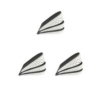3 juegos de 1 par de plantillas de elevación de EVA de repuesto térmico para invierno y otoño, absorbentes de sudor, para hombre y mujer, zapatos de tacón de 2,3 cm