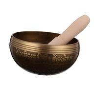 3 juegos de cuencos de sonido Nepal Bowl mazo Gong tibetano Gong de meditación Cuencos curativos tibetanos Cuenco de canto con material de varilla Cuenco de meditación con campana de varilla Yoga M