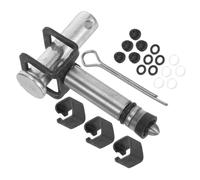 3 Juegos Kit de Reparación de Gato Hidráulico de Piso 2,5t bomba | Clips de Bomba, Recambios para Gato Hidráulico Horizontal, Acero y Silicona, Ruedas Aplicables y Asa Frontal