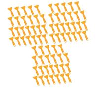 3 Juegos Raspador De Envoltura Auto Película De Tinte Ventana Del Coche Polarizadas Para Coche Herramienta De Película De Coche Herramienta De Cierre Yellow 25 Piezas * 3 Gatuida