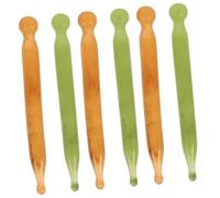 3 Juegos Tabla De Masaje Muscular Head Massager Masajeador Brazos Masaje Facial Punto De Presión Palo De Cara Palo De Acupuntura Para Aliviar La Fatiga. Resina Guasha 2 Piezas * 3 FOMIYES