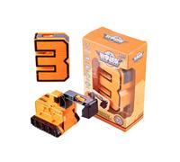 (3) Juguete robot de transformación Cultiva la creatividad Juguete de deformación numérica Ensamblaje